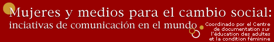 Mujeres y medios para el cambio social