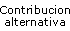 Contribución alterniva