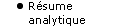 Résume analytique